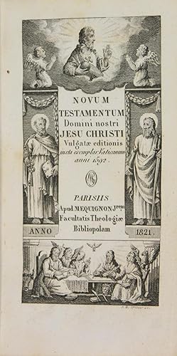 Novum testamentum Domini nostri Jesu Christi vulgatae editionis ...