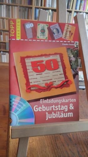 Bild des Verkufers fr Einladungskarten Geburtstag & Jubilum. zum Verkauf von Antiquariat Floeder