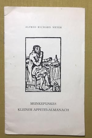 Imagen del vendedor de Munkepunkes kleiner Appetit-Almanach. 4.8.1952. a la venta por Antiquariat Cassel & Lampe Gbr - Metropolis Books Berlin