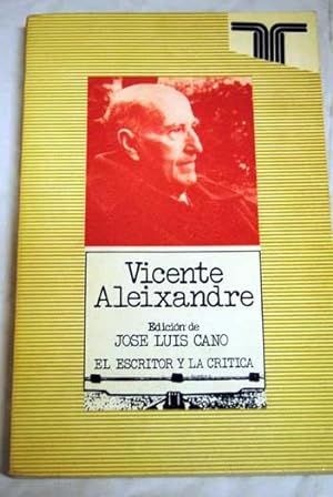 Seller image for VICENTE ALEIXANDRE for sale by Vrtigo Libros