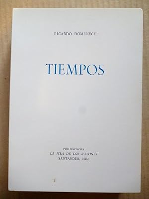 Imagen del vendedor de Tiempos. a la venta por Carmichael Alonso Libros