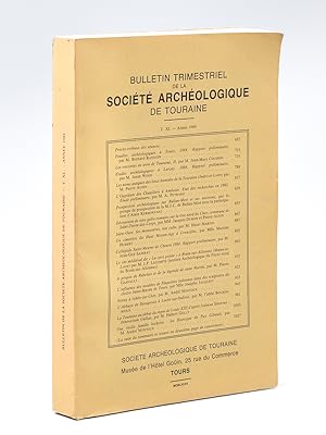 Seller image for Bulletin Trimestriel de la Socit Archologique de Touraine , T. XL [ 40 ] , Anne 1984 for sale by Librairie du Cardinal