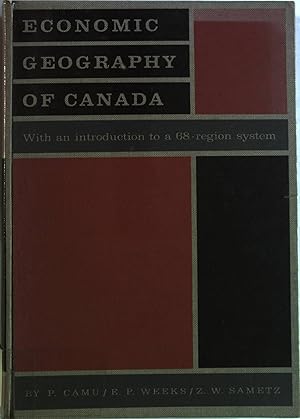 Seller image for Economic Geography of Canada. With an Introduction to a 68-Region System. for sale by Antiquariat Bookfarm