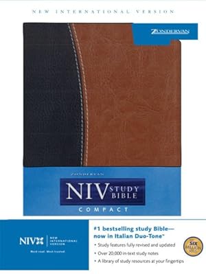 Bild des Verkufers fr Study Bible-NIV-Compact (New International Version) zum Verkauf von Modernes Antiquariat an der Kyll