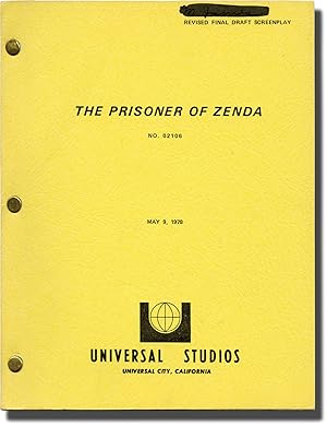 Bild des Verkufers fr The Prisoner of Zenda (Original screenplay for the 1979 film) zum Verkauf von Royal Books, Inc., ABAA