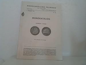 Münzkatalog Österreich-Ungarn. - Nr. 98, 1. Dezember 1965. [Verkaufskatalog einer Münzhandlung].