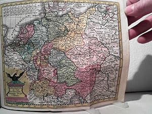 Atlas mit Himmelskarten und Geographischen Karten. Sammelband mit 69 altkolorierten Tafeln. Südde...