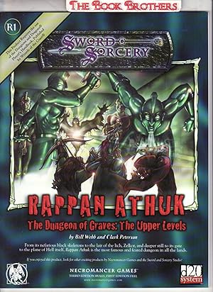 Image du vendeur pour Rappan Athuk: The Dungeon of Graves--The Upper Levels (Sword & Sorcery) mis en vente par THE BOOK BROTHERS