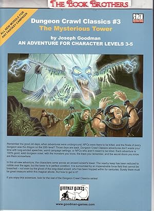 Bild des Verkufers fr Dungeon Crawl Classics #3: The Mysterious Tower zum Verkauf von THE BOOK BROTHERS