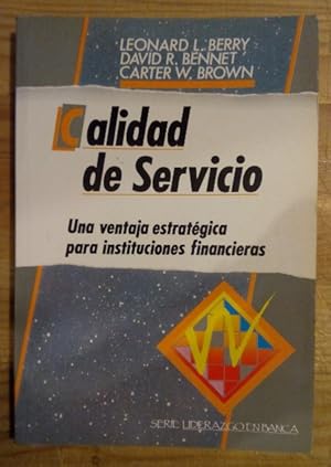 Seller image for Calidad de servicio for sale by La Leona LibreRa