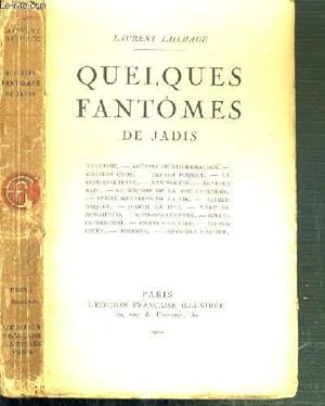 Image du vendeur pour QUELQUES FANTOMES DE JADIS - VERLAINE - AUGUSTE DE NIEDERHAUSEN - CHARLES CROS - ALFRED POUSSIN - LA COMTESSE DIANE . mis en vente par Le-Livre