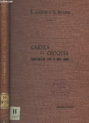 Imagen del vendedor de CARTES ET CROQUIS DES CAMPAGNES DE 1789 A NOS JOURS - AVEC SOMMAIRES EXPLICATIFS / 5e EDITION. a la venta por Le-Livre