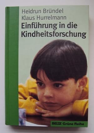 Seller image for Einfhrung in die Kindheitsforschung. for sale by Der Buchfreund