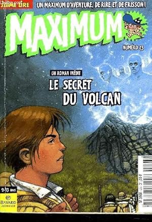 Seller image for MAXIMUM - COLLECTION J'AIME LIRE - 9/13 ans - N23 - Le secret du volcan, la basse-cour en montgolfire, BD les sardines de l'espace,. for sale by Le-Livre