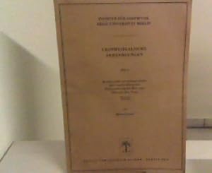 Geophysikalische Abhandlungen Institut für Geophysik Freie Universität Berlin Heft 6. Modellversu...