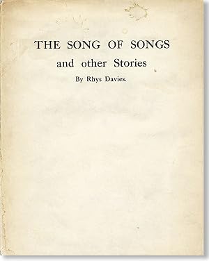 Seller image for The Song of Songs and Other Stories [Limited Edition] for sale by Lorne Bair Rare Books, ABAA