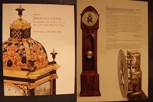 Important Clocks - Including the Collection of the Late Alan Wagstaff ESQ. - Wednesday, 7 Decembe...