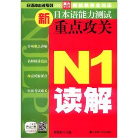 Immagine del venditore per The Japanese shock wave Japanese Language Proficiency Test key research: N1 Reading(Chinese Edition) venduto da liu xing