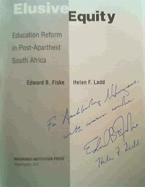 Immagine del venditore per Elusive Equity: Education Reform in Post-Apartheid South Africa venduto da Chapter 1