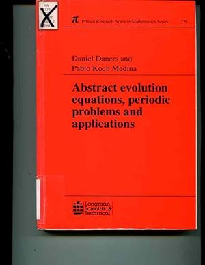 Immagine del venditore per Abstract Evolution Equations, Periodic Problems and Applications (Pitman Research Notes in Mathematics Series) venduto da Orca Knowledge Systems, Inc.