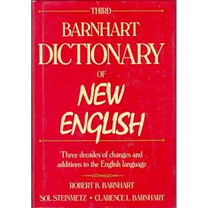 Bild des Verkufers fr Third Barnhart Dictionary of New English zum Verkauf von Librera Salamb