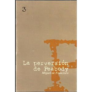 Seller image for La perversin de Peabody for sale by Librera Salamb