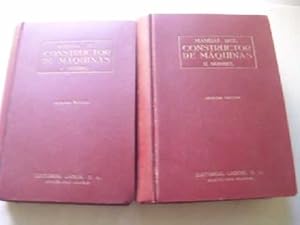 MANUAL DEL CONSTRUCTOR DE MÁQUINAS (2 volúmenes)