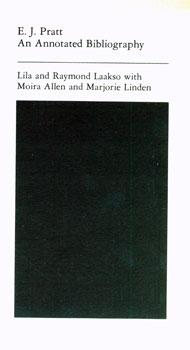 Bild des Verkufers fr E. J. Pratt: An Annotated Bibliography. zum Verkauf von Wittenborn Art Books