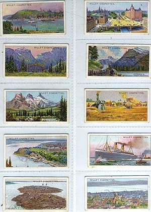 Imagen del vendedor de Canada cigarette card collection a la venta por Antipodean Books, Maps & Prints, ABAA