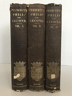 HISTORY OF THE REIGN OF PHILIP THE SECOND, KING OF SPAIN (3 VOLUMES)