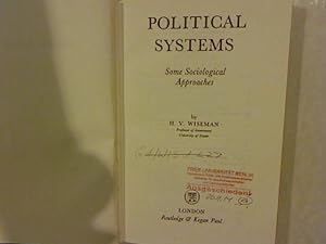 Seller image for Political Systems. Some Sociological Approaches. for sale by Antiquariat Bookfarm