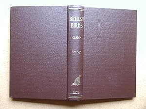 Seller image for British Birds. Volume 72. 1979. for sale by N. G. Lawrie Books