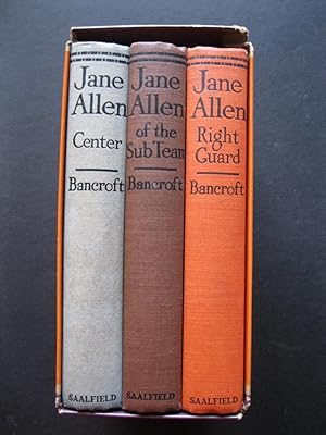 BOXED SET OF THREE BOOKS: JANE ALLEN OF THE SUB TEAM; JANE ALLEN CENTER; JANE ALLEN RIGHT GUARD