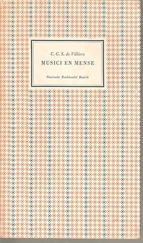 Seller image for Musici en Mense for sale by Snookerybooks