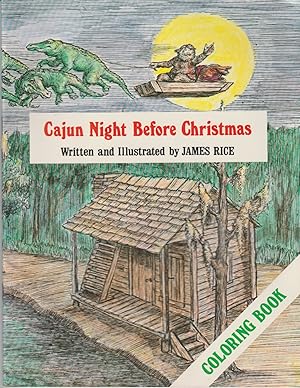 Seller image for Cajun Night Before Christmas Coloring Book for sale by Hedgehog's Whimsey BOOKS etc.