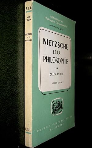 Image du vendeur pour Nietzsche et la philosophie. mis en vente par Le Chemin des philosophes