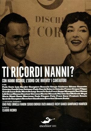 Immagine del venditore per Ti ricordi Nanni? Con Nanni Ricordi, l'uomo che invent i cantautori. venduto da FIRENZELIBRI SRL