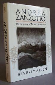 Seller image for Andrea Zanzotto: The Language of Beauty's Apprentice for sale by Books & Bidders Antiquarian Booksellers