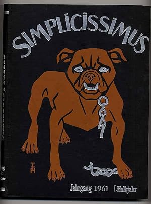 Simplicissimus. Jahrgang 1961 Hefte 1-52 (1. Januar 1960 bis 53 (31. Dezember 1961).