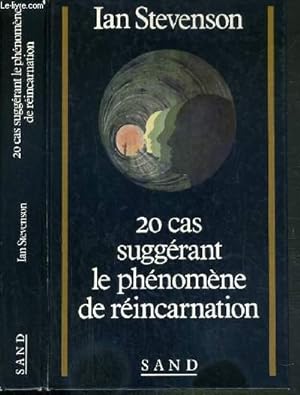 Bild des Verkufers fr 20 CAS SUGGERANT LE PHENOMENE DE REINCARNATION zum Verkauf von Le-Livre