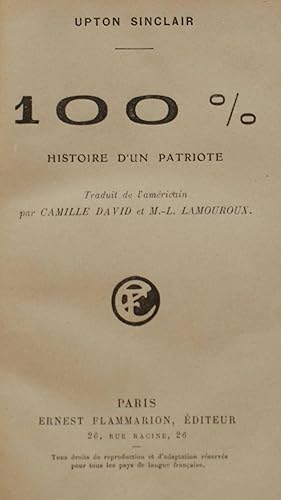 100 % - Histoire d'un patriote