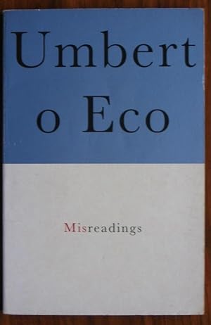 Seller image for Misreadings for sale by C L Hawley (PBFA)