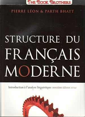 Imagen del vendedor de Structure Du Francais Moderne: Introduction A L'Analyse Linguistique (French Edition) a la venta por THE BOOK BROTHERS