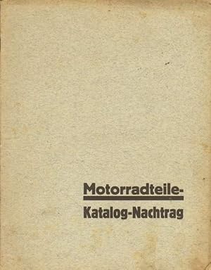 Motorradteile-Katalog - Nachtrag.