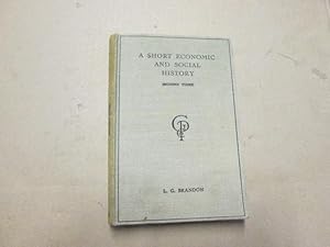 Seller image for A Short Economic and Social History of England (Modern Times) for sale by Goldstone Rare Books