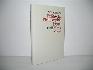 Bild des Verkufers fr Politische Philosophie heute: Eine Einfhrung. Aus dem Engl. von Hermann Vetter; Theorie und Gesellschaft: Band 35; zum Verkauf von buecheria, Einzelunternehmen