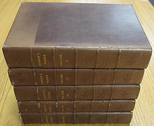 Bild des Verkufers fr The miscellaneous works of Edward Gibbon, esq., With memoirs of his life and writings. 5 volumes. New and enlarged edition. 5 volume set. zum Verkauf von Powell's Bookstores Chicago, ABAA