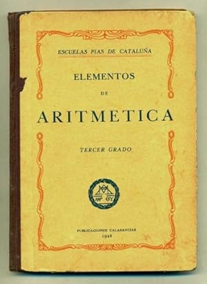 Imagen del vendedor de ELEMENTOS DE ARITMETICA Tercer Grado a la venta por Ducable Libros