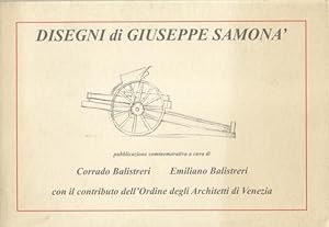 Immagine del venditore per DISEGNI DI GIUSEPPE SAMON. venduto da studio bibliografico pera s.a.s.