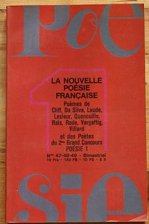 Poésie 1 n° 47-48-49 - La nouvelle poésie française